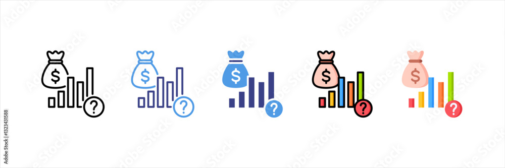 Venture Capital Multi Style Icon Set Venture Capital Multi Style Icon Set