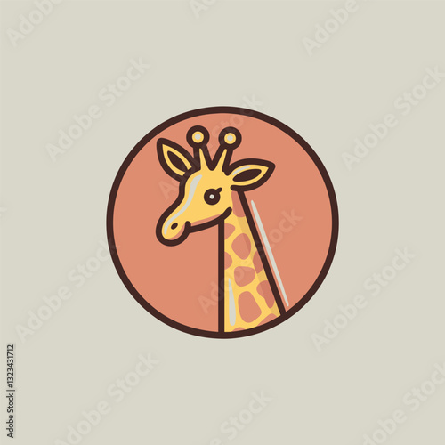 giraffe vector illustration