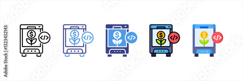 Incubator Multi Style Icon Set