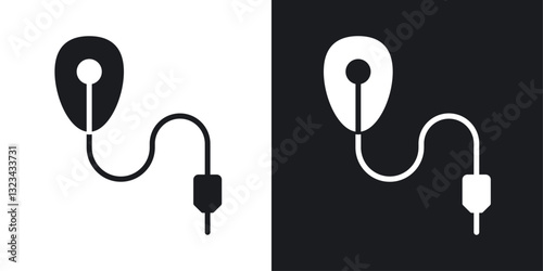 Anesthesia icons pack in solid style