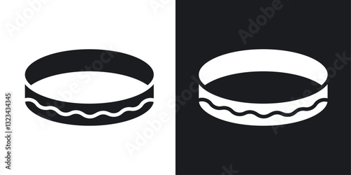 Bracelet icons pack in solid style