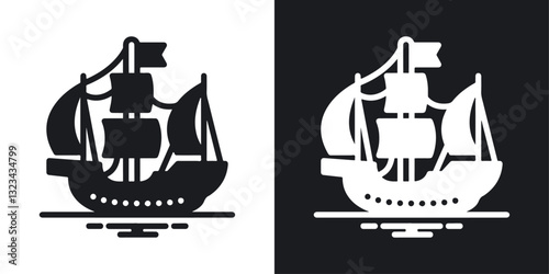 Caravel icons pack in solid style