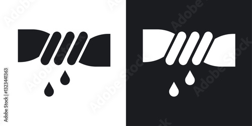 Squeeze icons pack in solid style