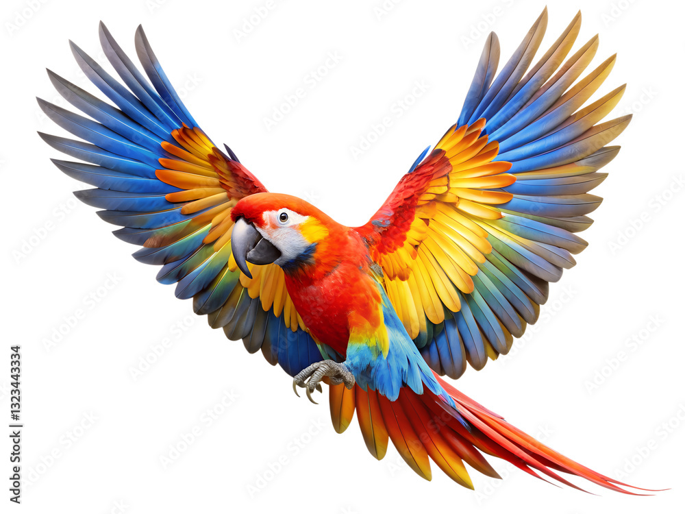 Obraz premium blue and yellow macaw ara ararauna
