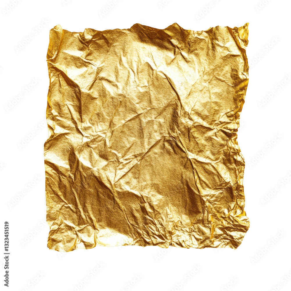 Obraz premium gold leaf on transparent background