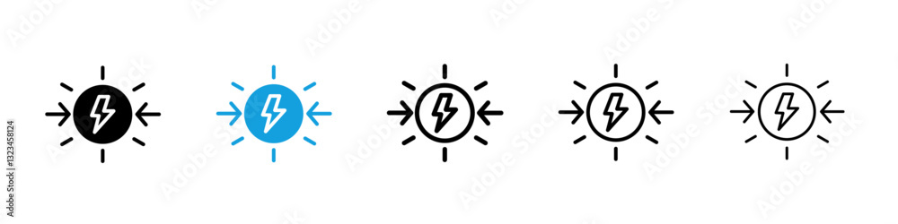 Conflict icons vector set for web designs Conflict icons vector set for web designs
