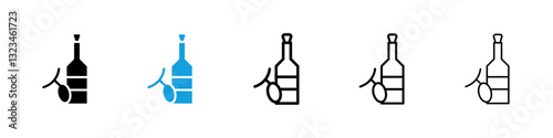Olive oil icons vector set for web designs