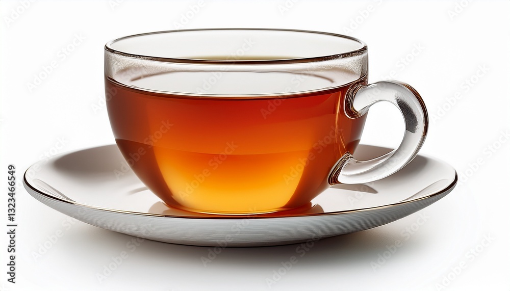cup of tea isolated on a white background cup of tea isolated on a white background