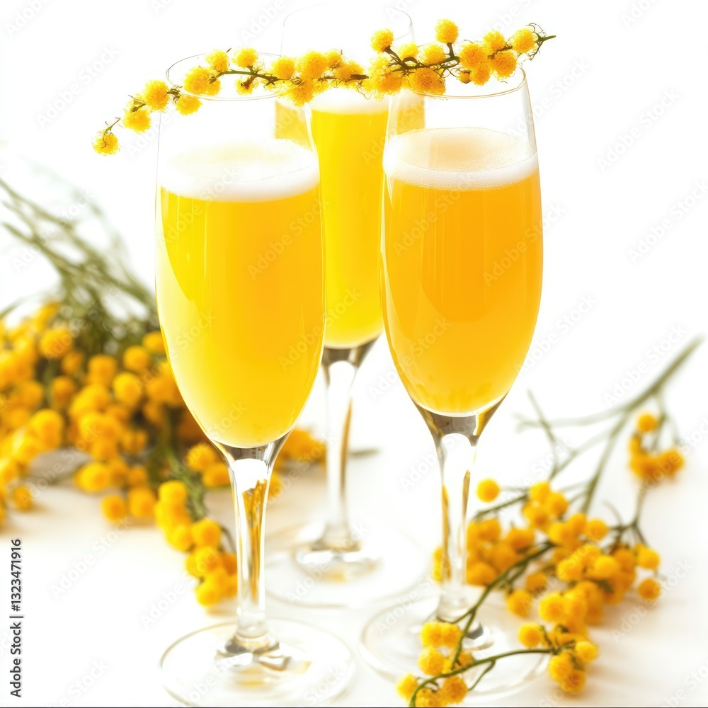Mimosa Brunch Perfect Spring Cocktail Recipe