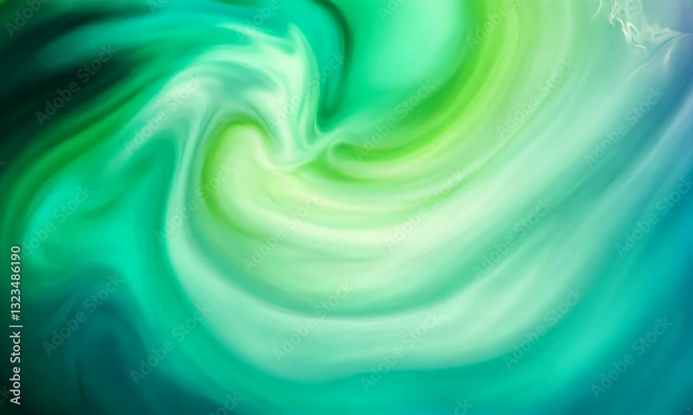 Abstract Liquid Motion with Vibrant Green and Blue Colors Abstract Liquid Motion with Vibrant Green and Blue Colors