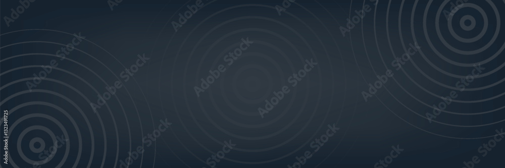 Fototapeta premium Gradient light equalizer gold wavy curve. Abstract background with concentric circles in luxury golden color. Vector illustration of music, sound waves, technology