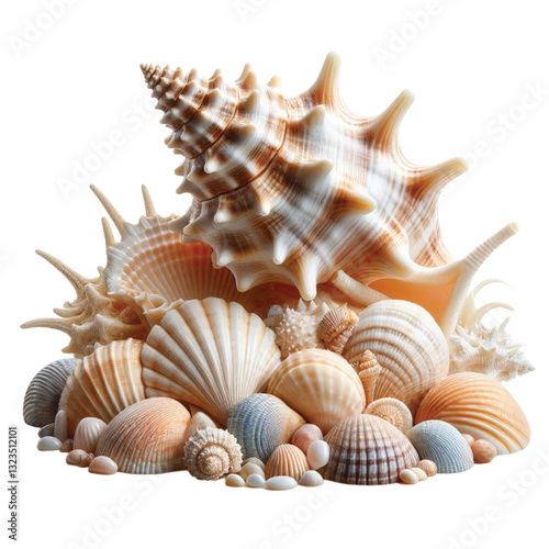 Seashells vector