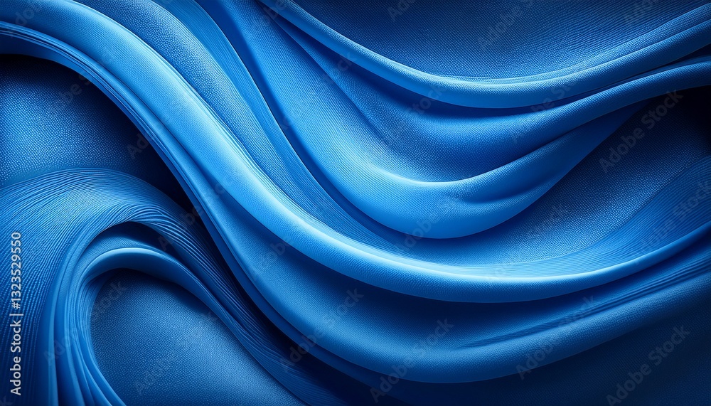 Obraz premium abstract blue flowing background with grainy texture perfect for banners posters headlines and covers