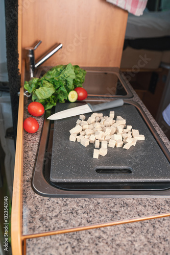 Vegane Küche im Camper / Kochen im Camper 