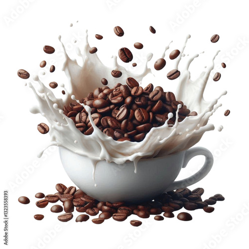 cup of coffee beans