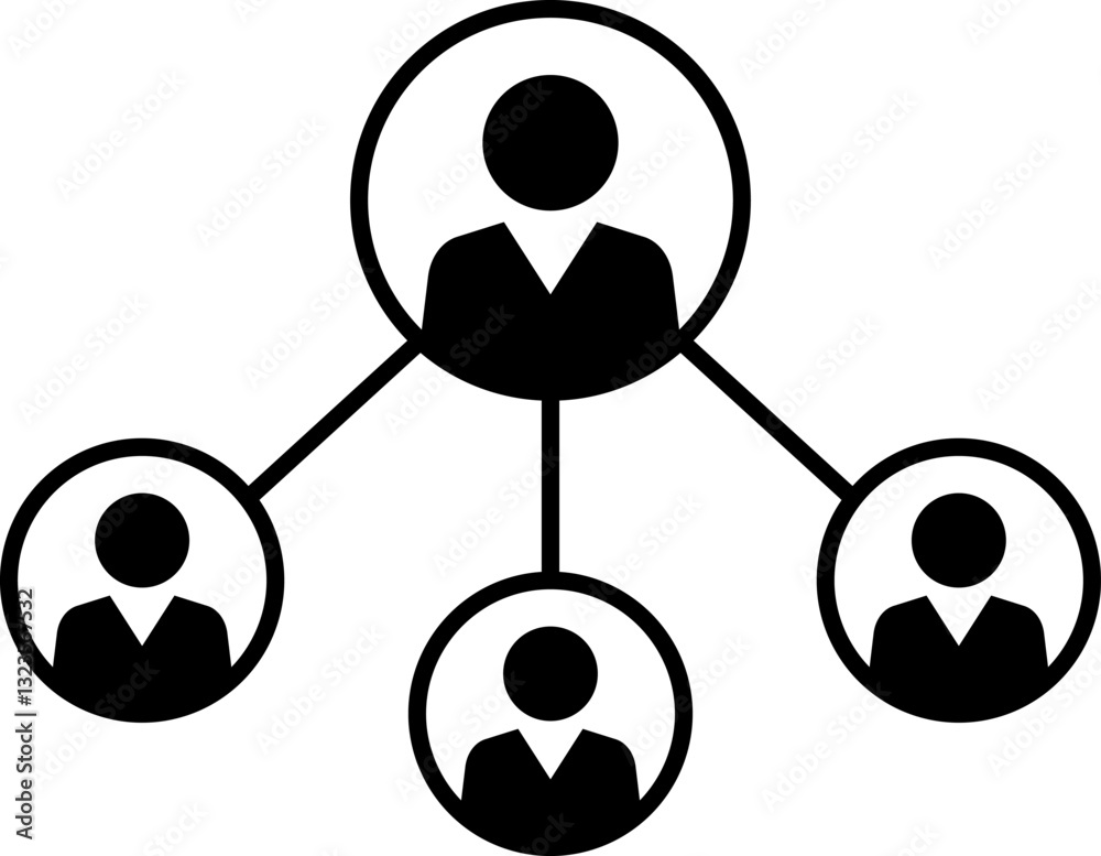 Social network Business network icon. Connected social network icons on white background. Network symbol. People network sign. Business network. Social network Business network icon. Connected social network icons on white background. Network symbol. People network sign. Business network.
