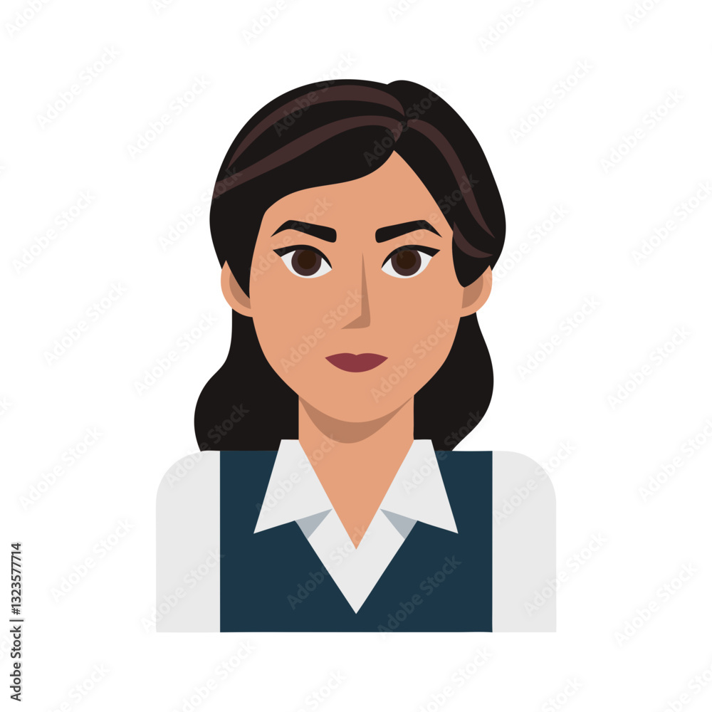 Professional Woman Avatar Illustration for Business Profile and Design Projects Professional Woman Avatar Illustration for Business Profile and Design Projects