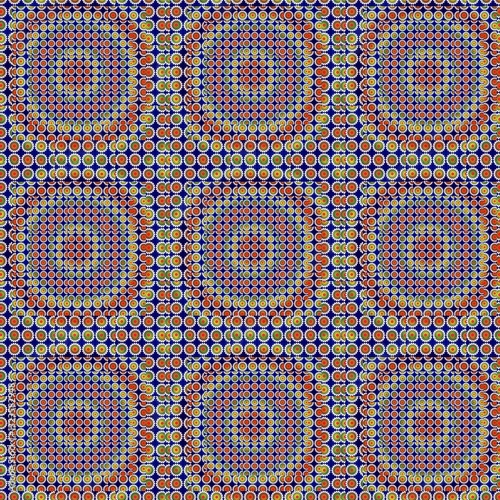 seamless pattern with circles