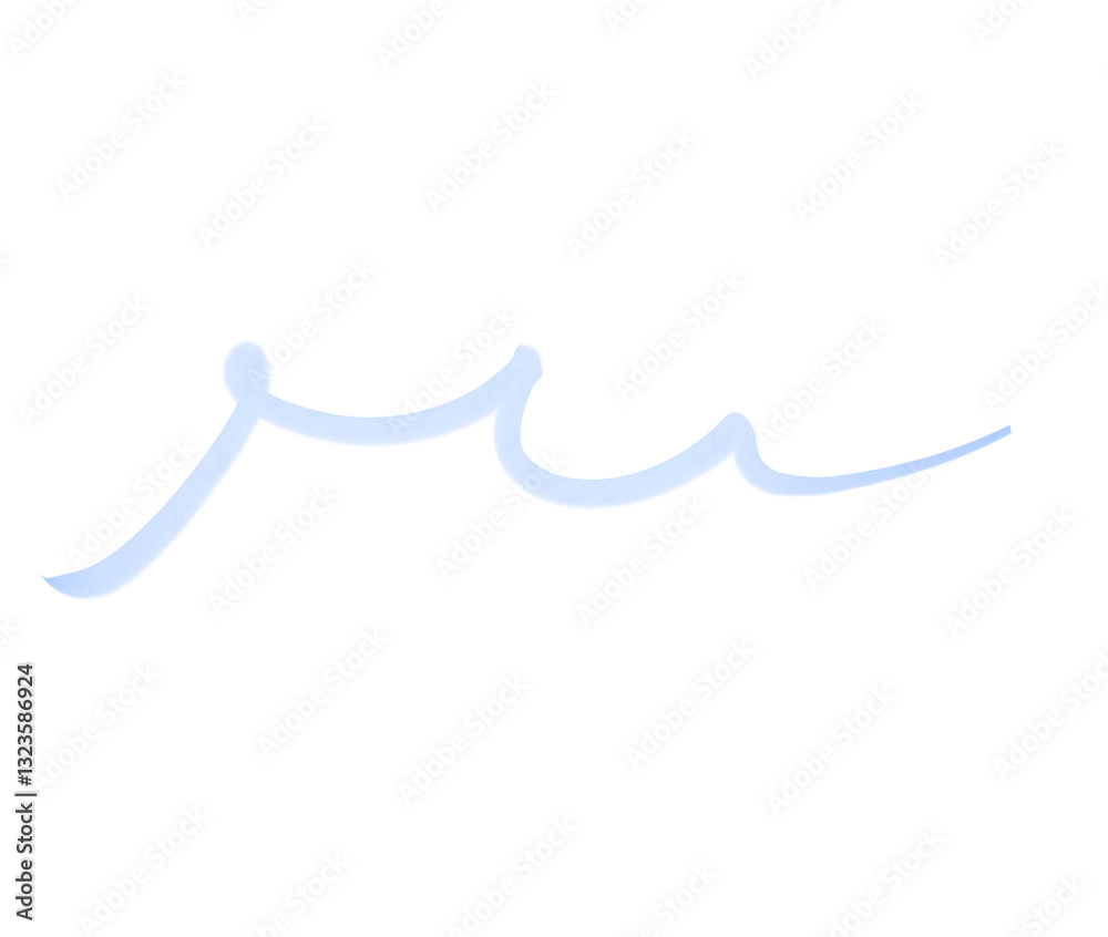 Abstract simple line curve composition.
