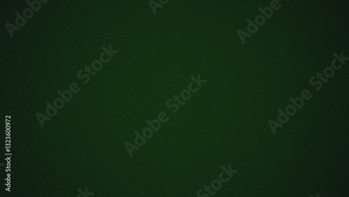 Dark green Color gradient Ombre blend abstract noise grain background