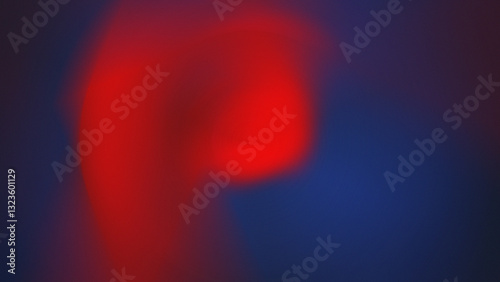 Dark blue red Color gradient Ombre blend abstract noise grain background