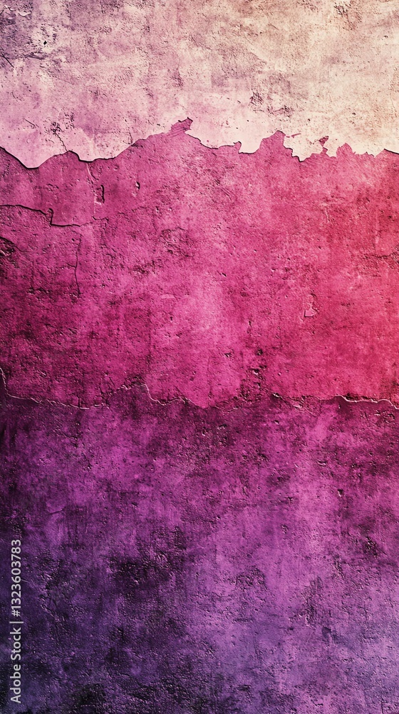 Fototapeta premium Textured Wall: Pink and Purple Abstract Grunge Background