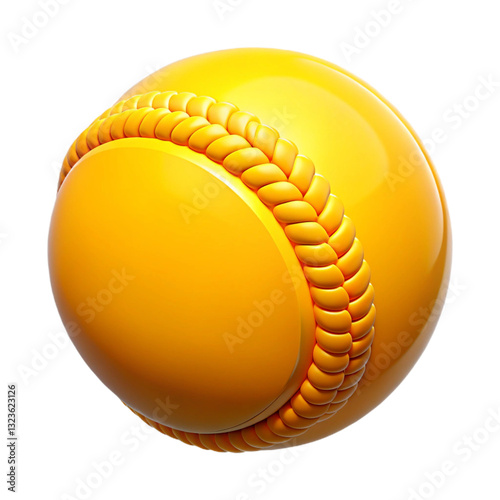3d baseball icon Illustration