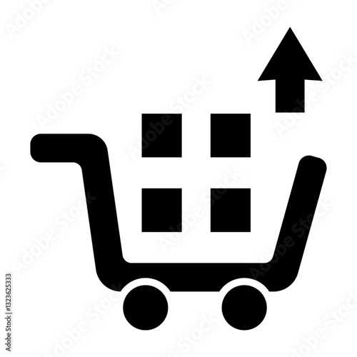 Overconsumption Vector Glyph Icon Design
