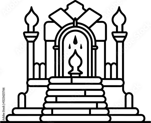 Hindu Temple Icon: A Spiritual Journey Through Ancient Architecture and Sacred Traditions