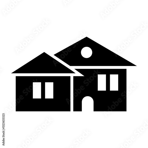 House Vector Glyph Icon Design