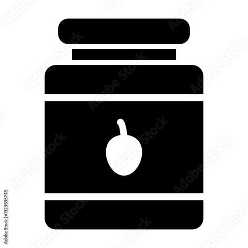 Jam Vector Glyph Icon Design