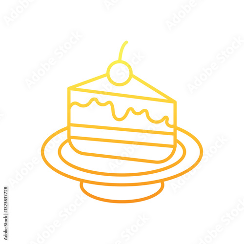 Desserts Vector icon