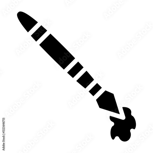 InkPen Vector Glyph Icon Design