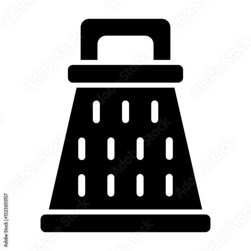 Grater Vector Glyph Icon