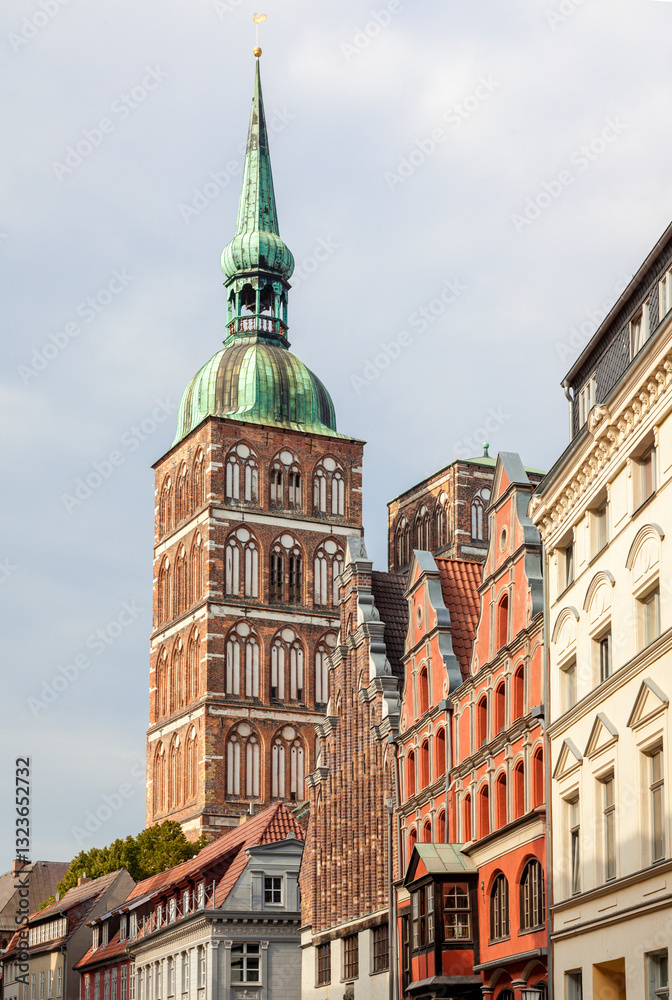 Obraz premium St. Nicholas Church at Stralsund, Germany