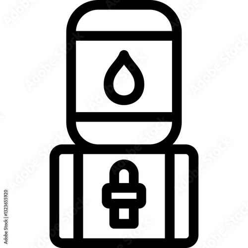 drinking water icon