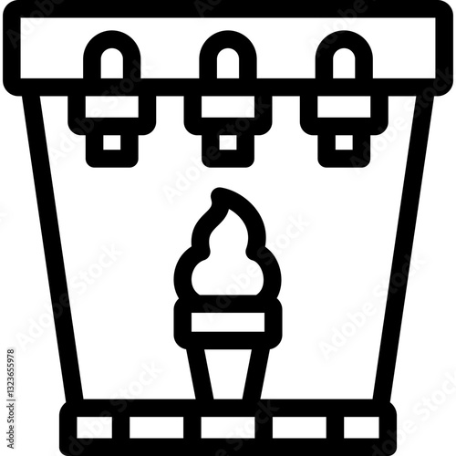 ice cream maker icon
