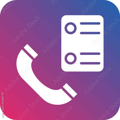 Phone Survey Icon Style