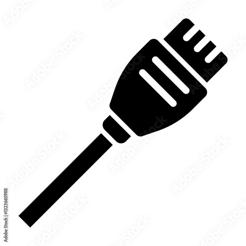 Ethernet Vector Glyph Icon Design