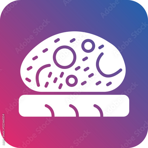Bruschetta Icon Style
