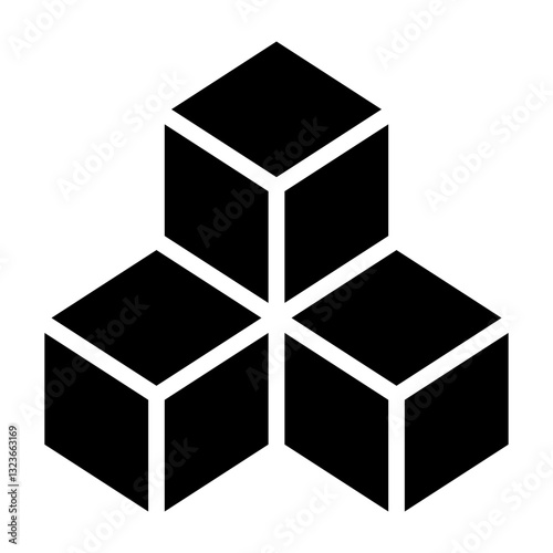 Sugar Vector Glyph Icon Design