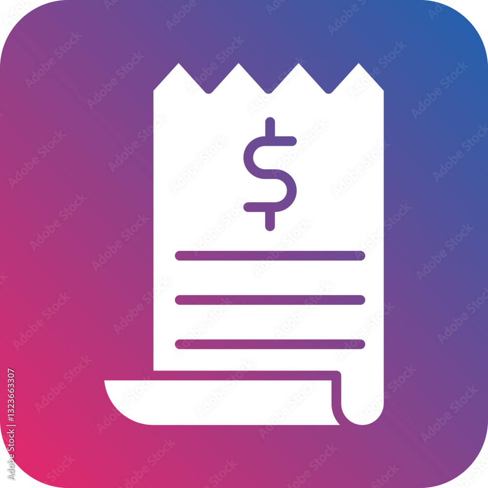 Bill Icon Style Bill Icon Style