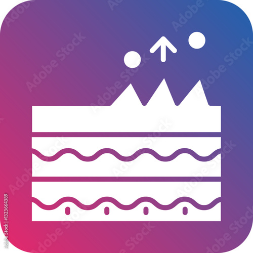 Exfoliation Icon Style