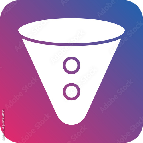 Rubber Stopper Icon Style