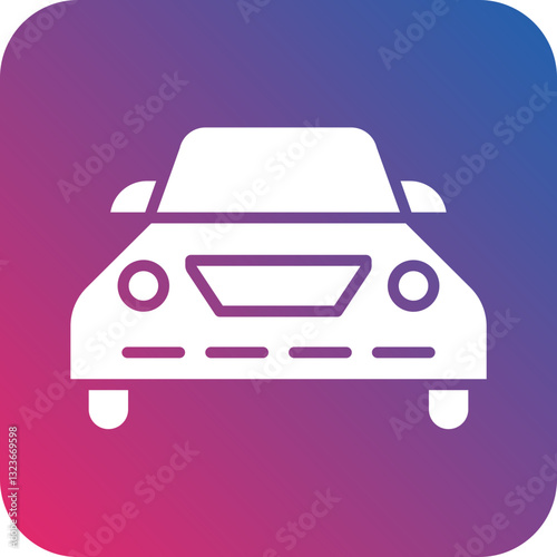 Car Rental Icon Style