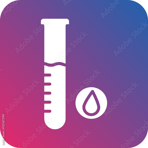 Blood Samples Icon Style