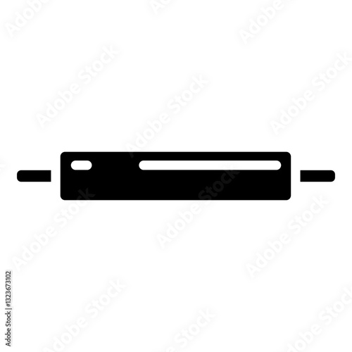 Rolling Pin line icon style