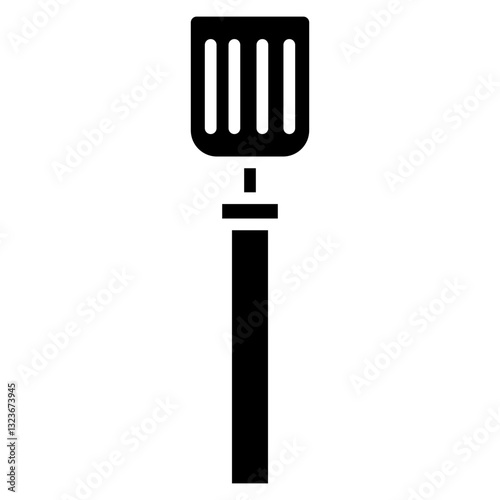 Spatula line icon style