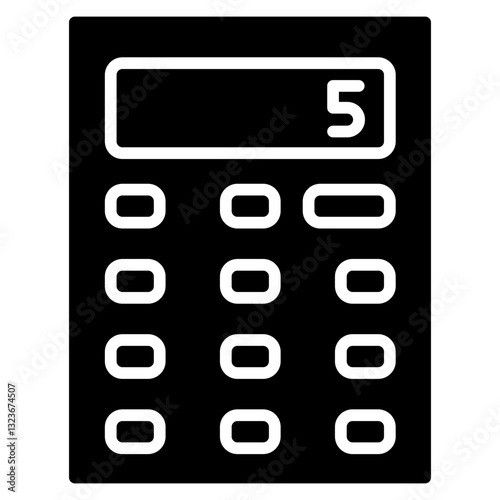 Bank line icon style