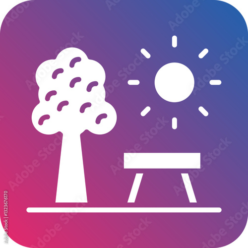 Green Spaces Icon Style